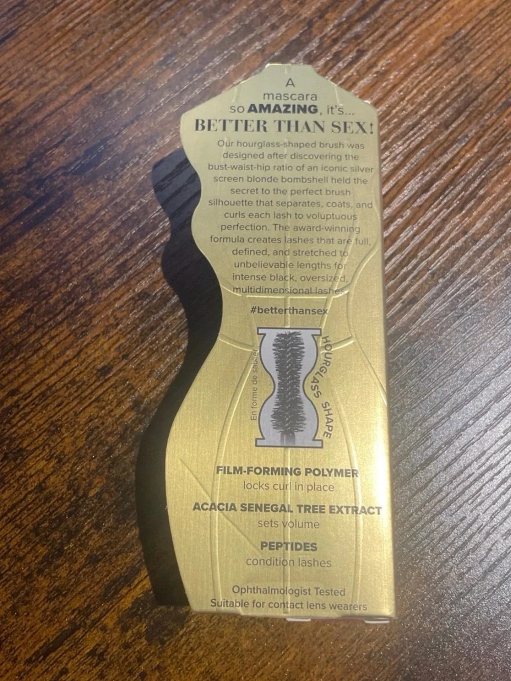 Too Faced Better Than Sex Mascara Black 0.27 Oz / 8 ml Full Size! BNIB